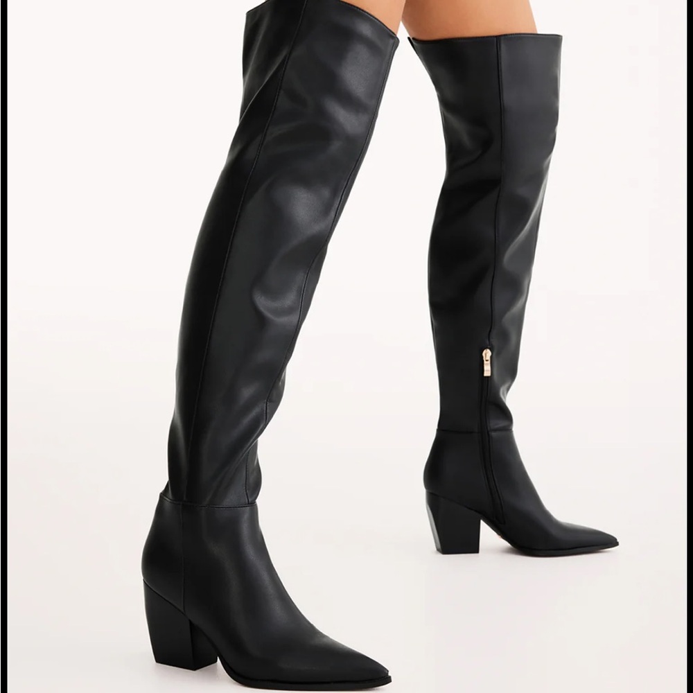 Billini PRATT OVER THE KNEE BOOT in black